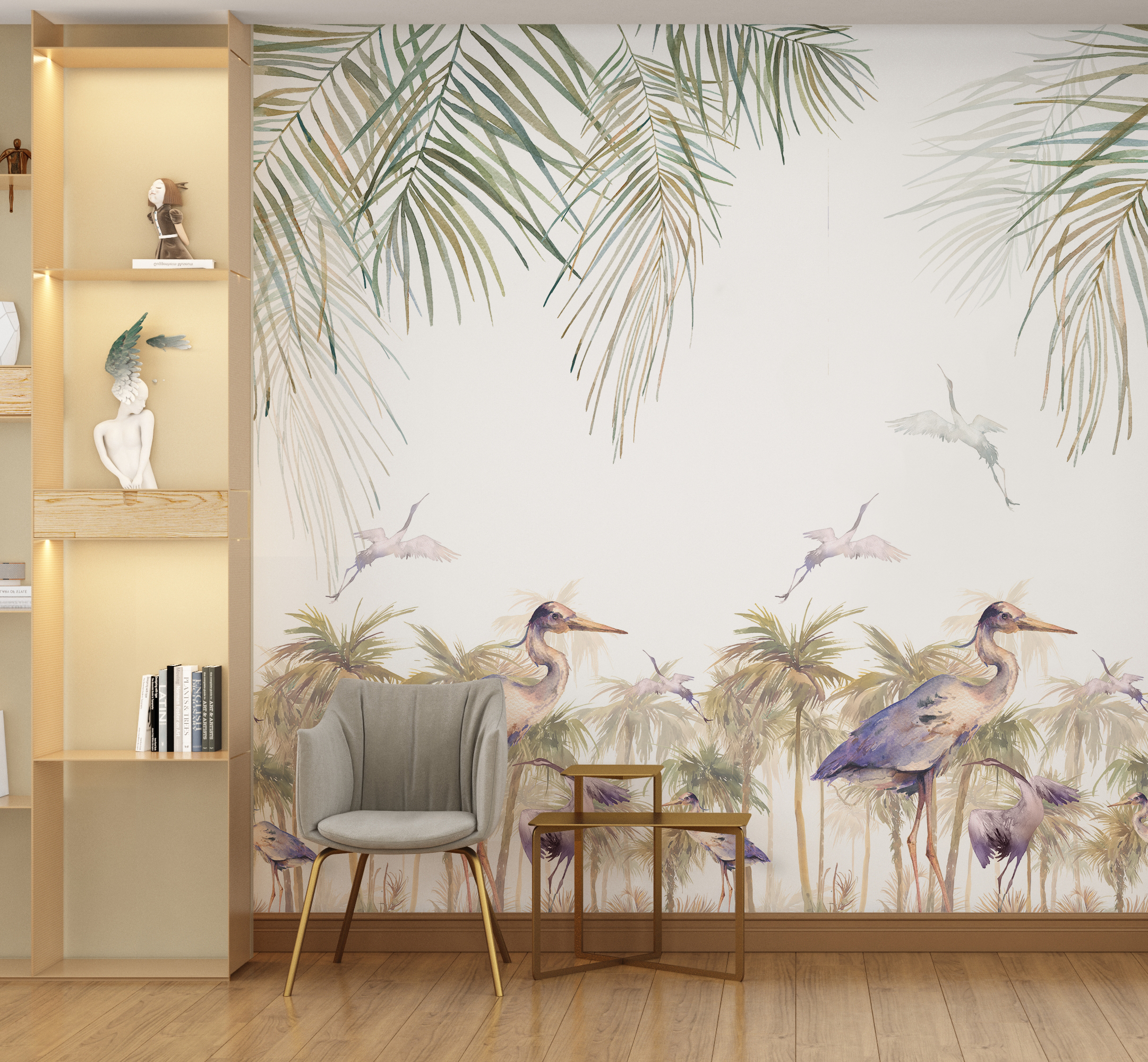 Foto murale Zogjtë tropikalë