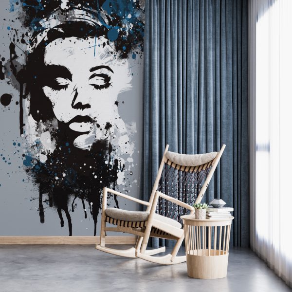 Foto murale Fytyra e vajzës që fle