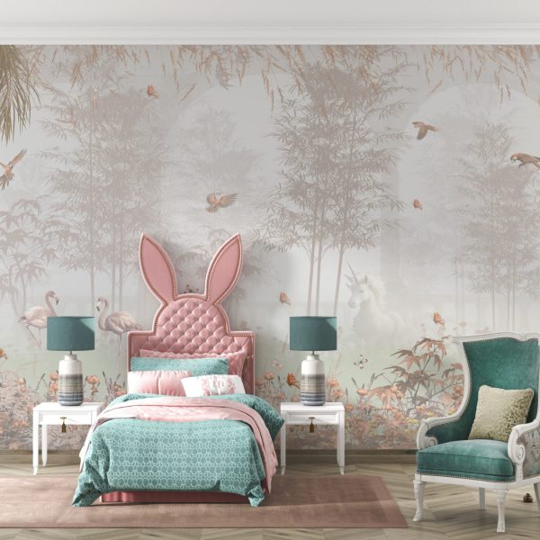 Foto murale Njëbrirësh i fshehur