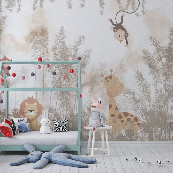 Foto murale Kafshë të qeshura