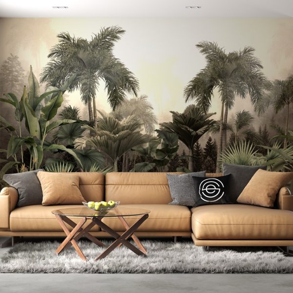 Foto murale Në shkëlqimin e bimëve ekzotike