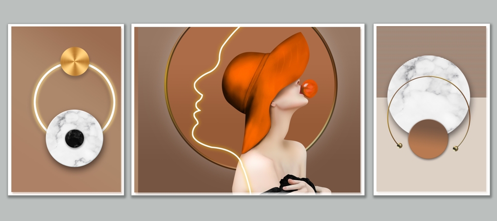 Foto murale Në Kapelen e Kuqe - Figura 3