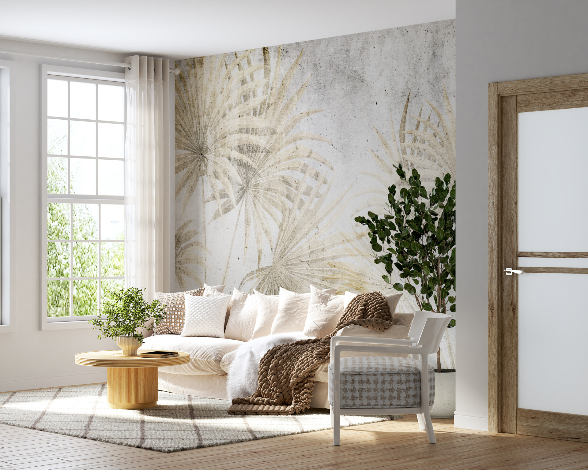 Foto murale Në Tifozët e Gjetheve