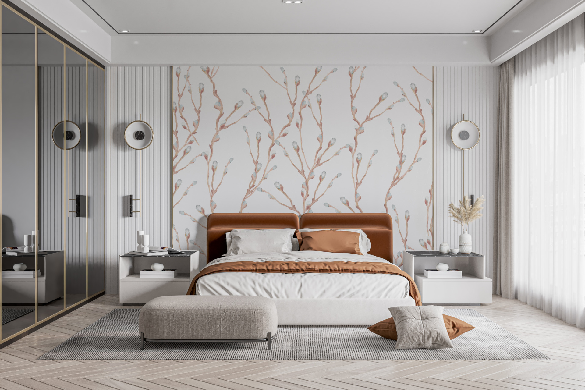 Foto murale Tema e Pranverës Bazi