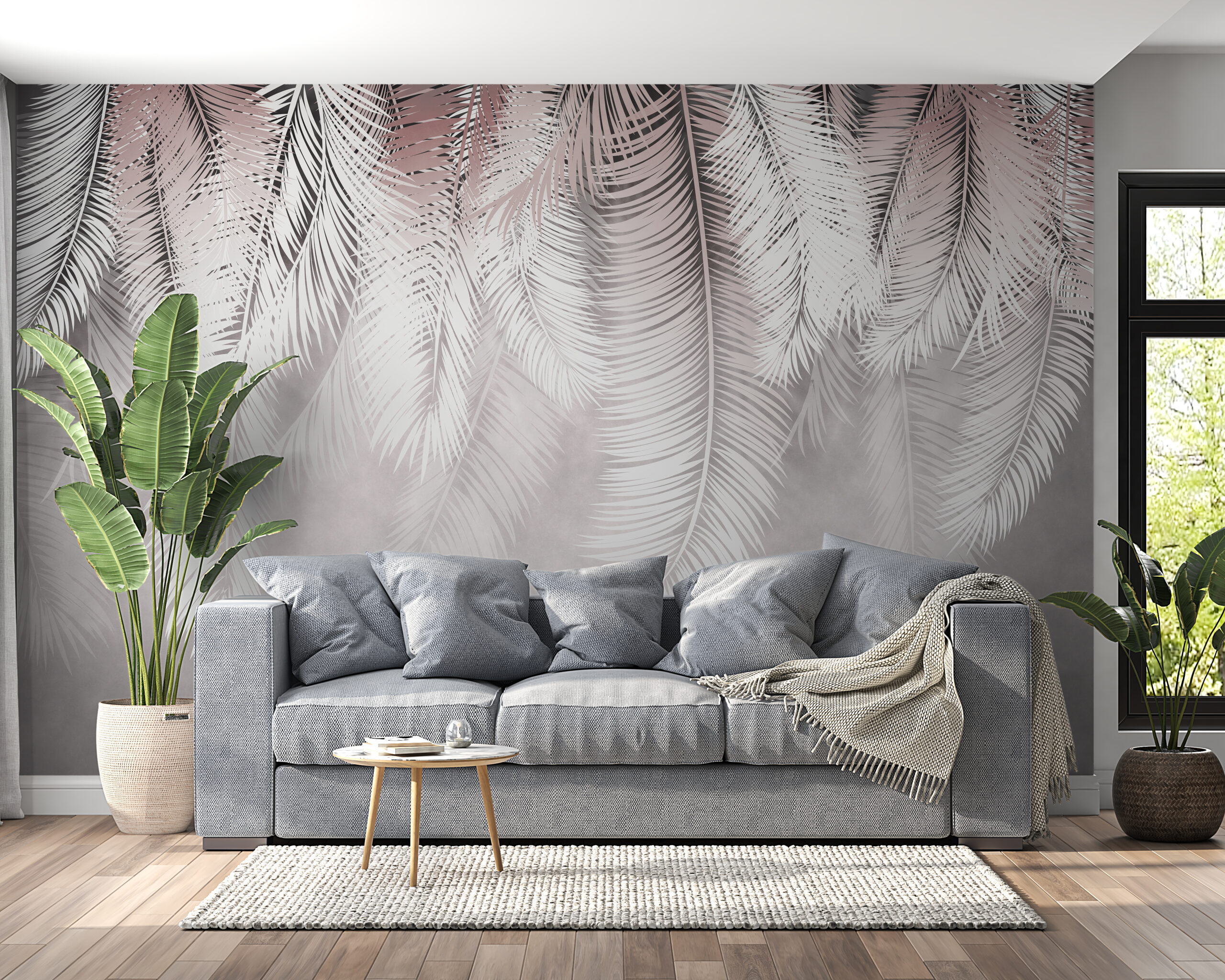 Foto murale Gjethe të varura