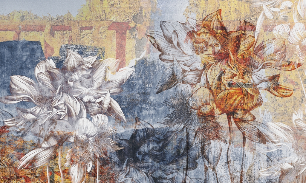 Fototapeta-Wodne-Lilie-Na-Scianie-1747174514-1