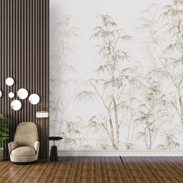 Foto murale Pemë të lyera me gëlqere