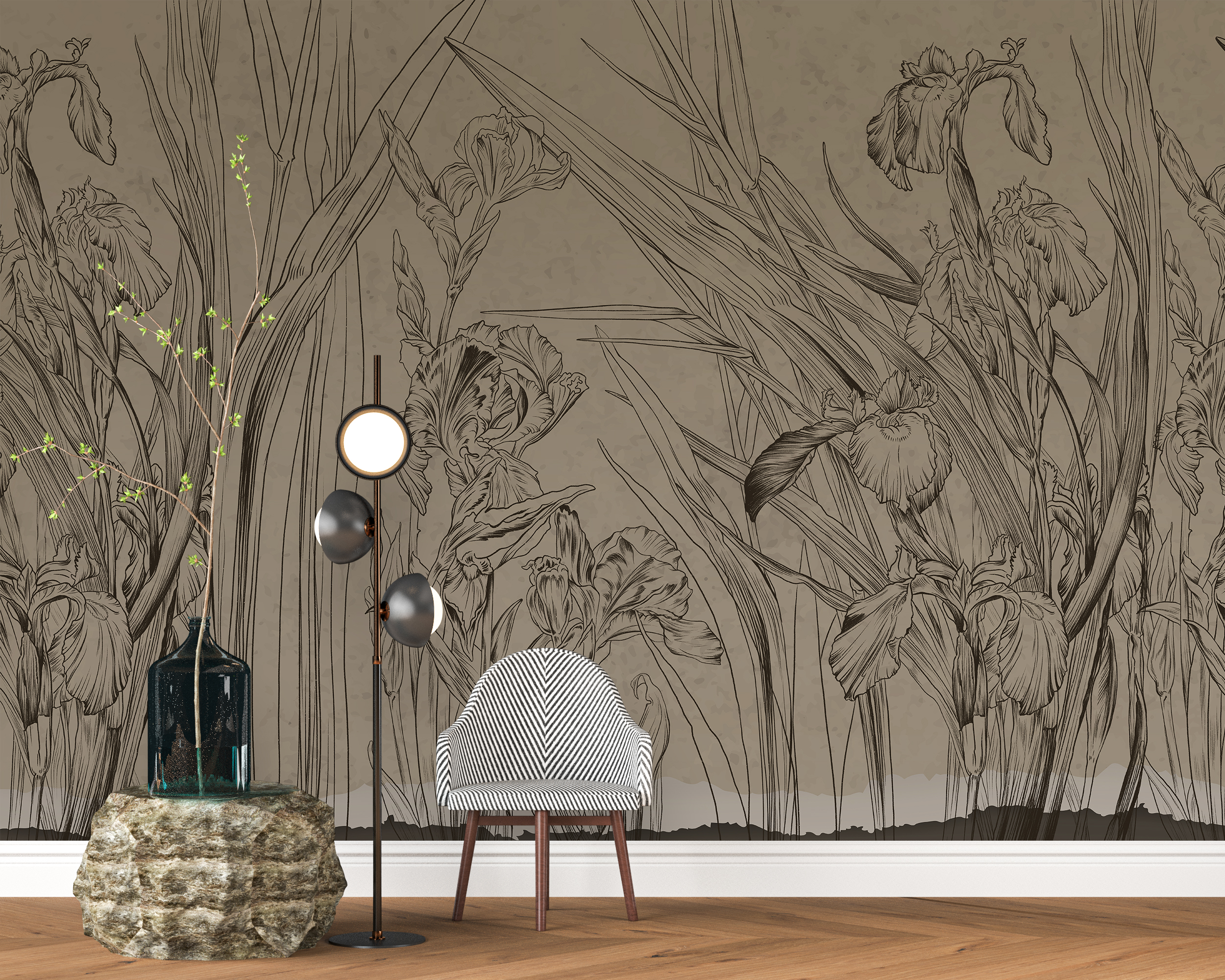 Foto murale Lule të gjata