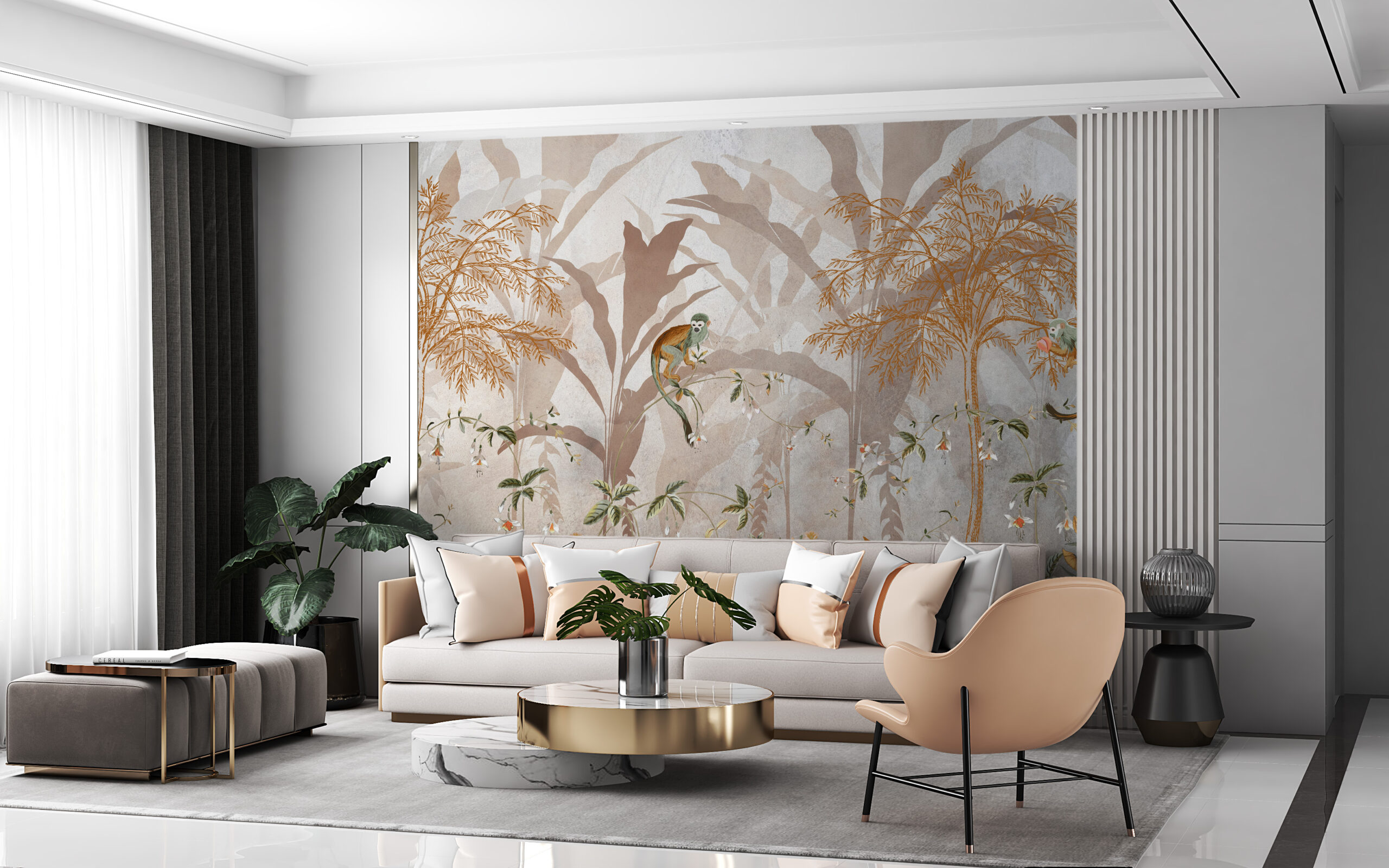 Foto murale Argëtim në pemë