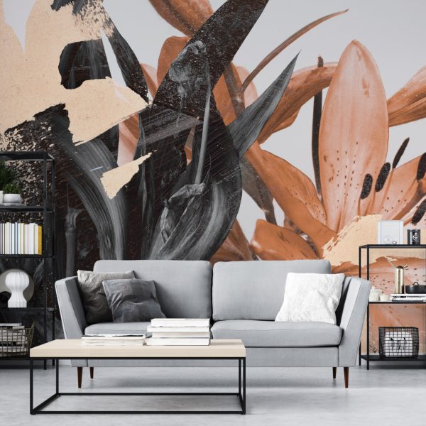 Foto murale Zambakë të turbullt