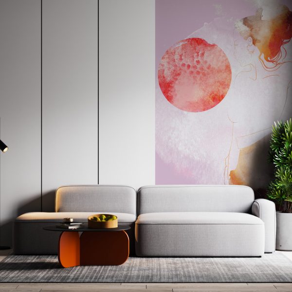 Foto murale Skicë e një gruaje