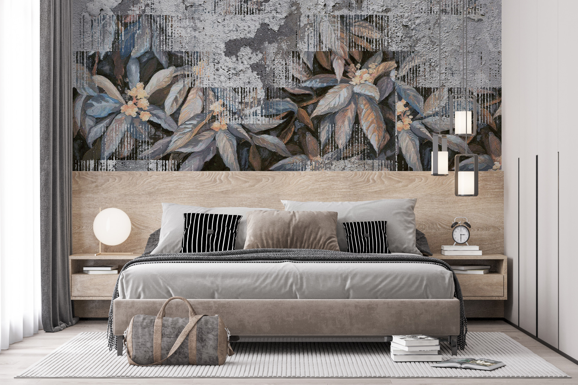 Foto murale Lule të zbehura