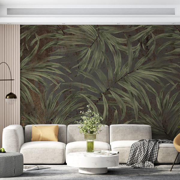 Foto murale Gjethe të gjelbra të Dracaenës