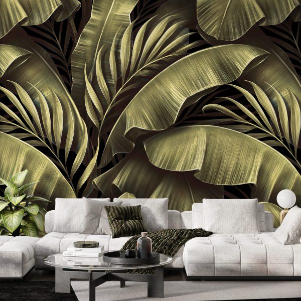 Foto murale Gjeth i Gjelbër Tropikal