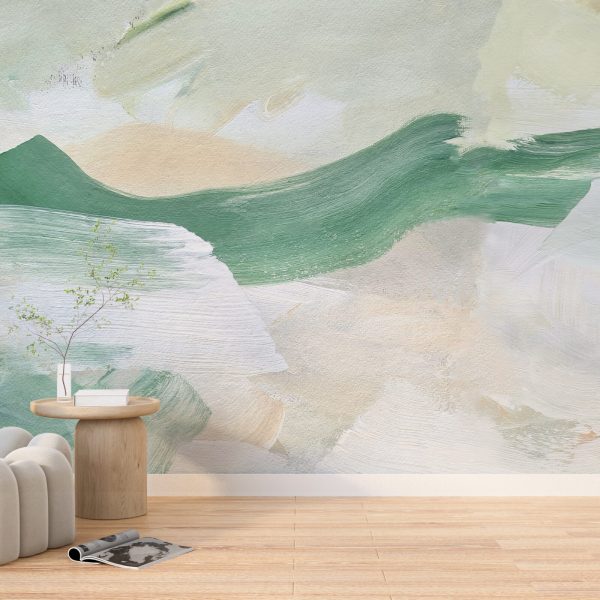 Foto murale Abstraksion i Gjelbër