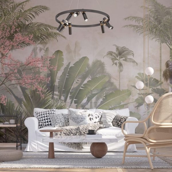 Foto murale Xhungël e Gjelbër në Mjegull