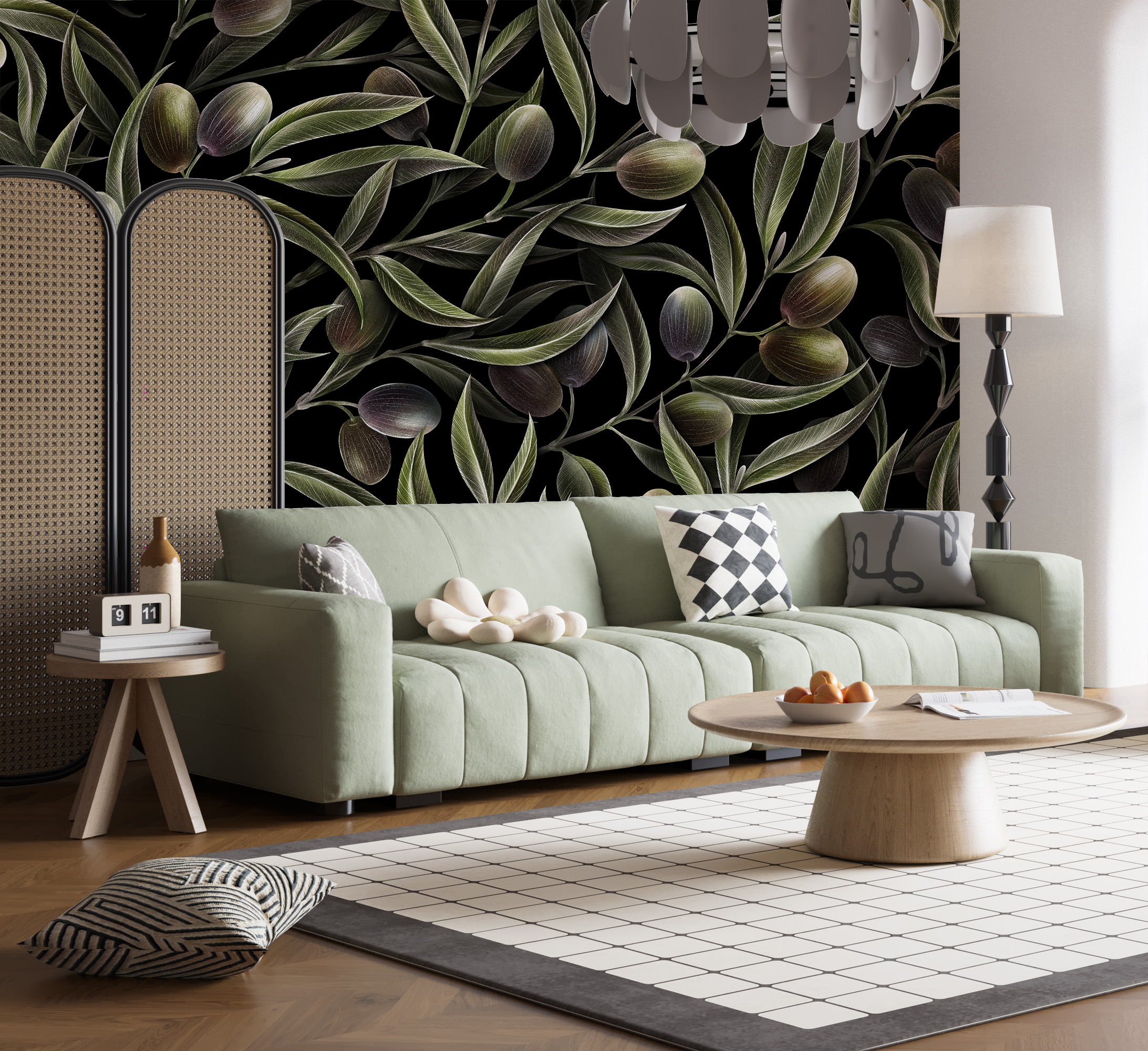 Foto murale Ullinj të Gjelbër