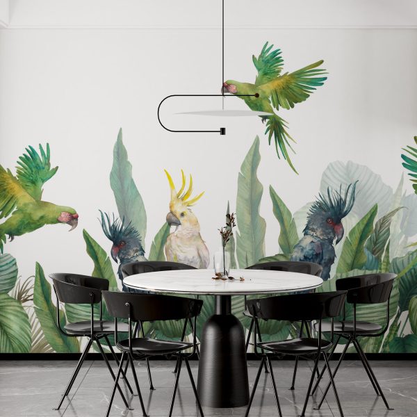 Foto murale Papagallë të Gjelbër