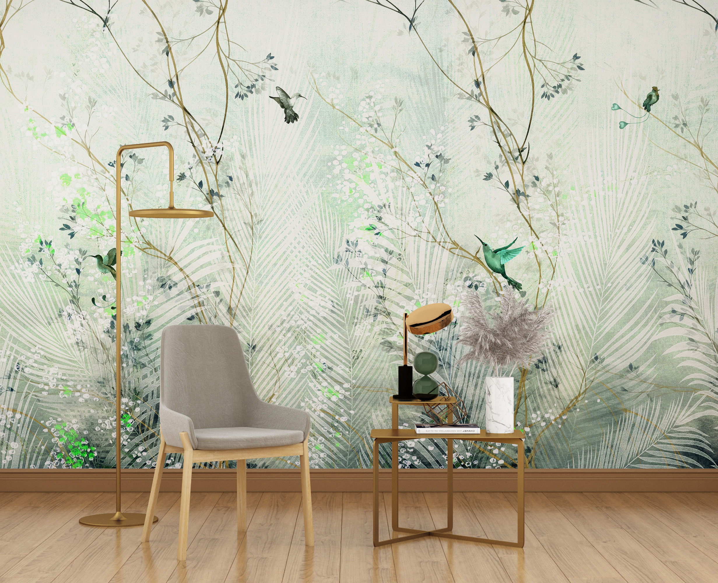 Foto murale Kolibri i Gjelbër