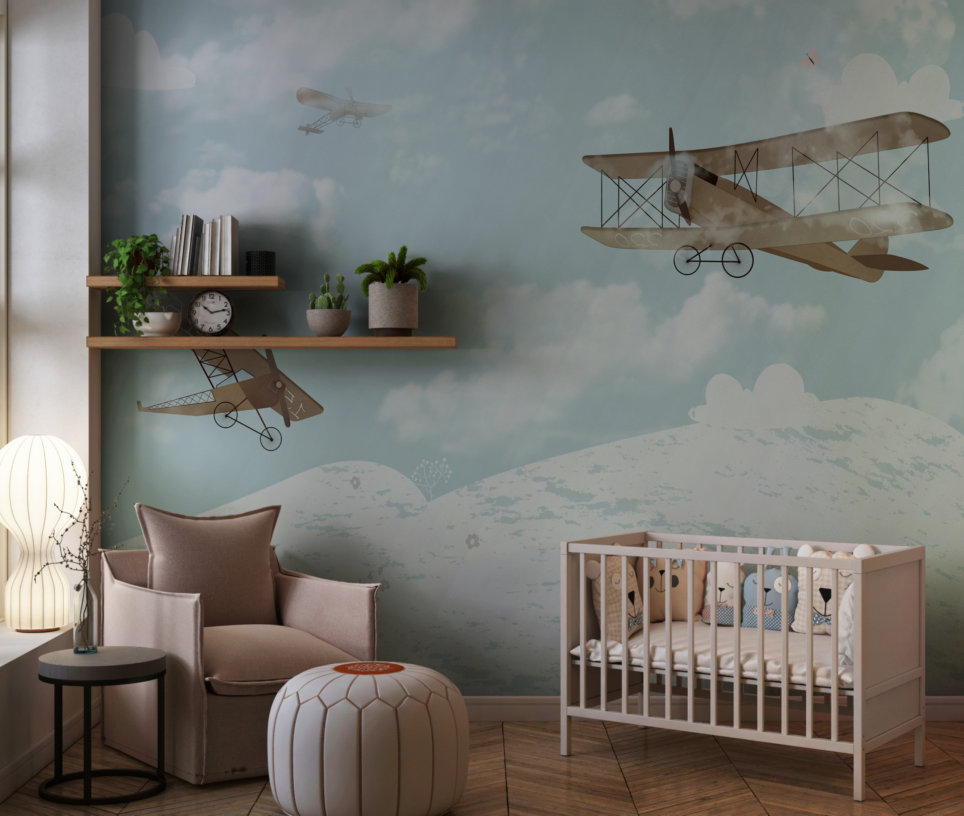 Foto murale Fluturimi i Dimrit