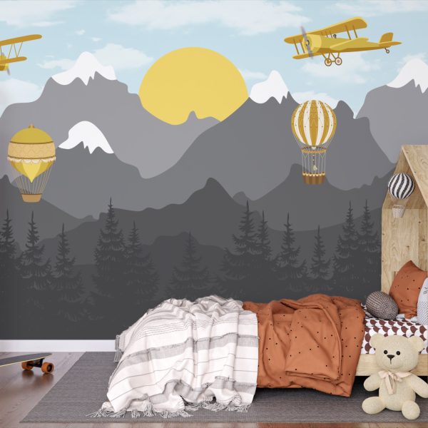 Foto murale Dielli i Artë në Male