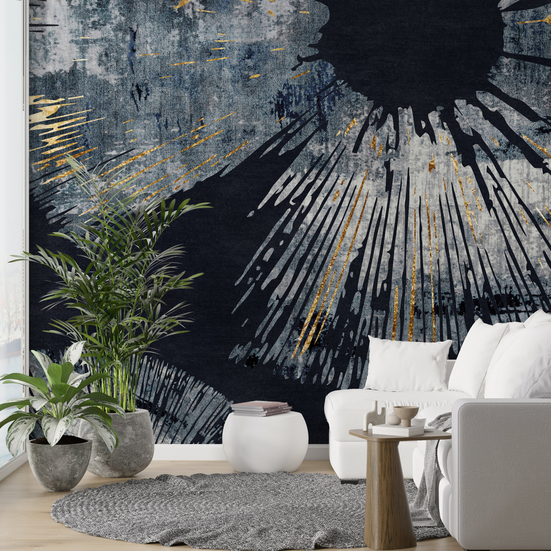 Foto murale Shkëlqim i Artë në Sy