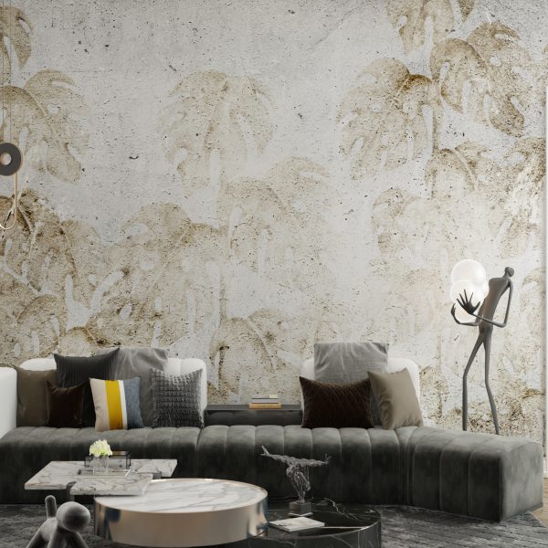 Foto murale Monstera e shkatërruar