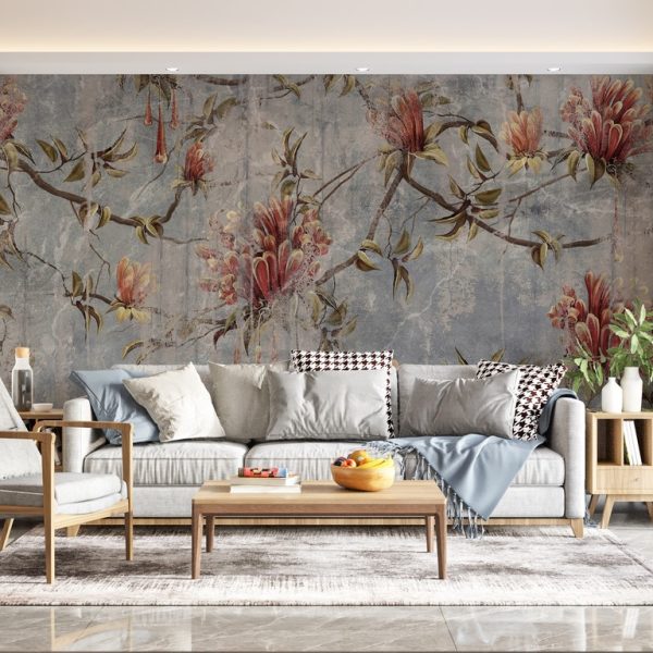 Foto murale Motiv lulesh i dëmtuar