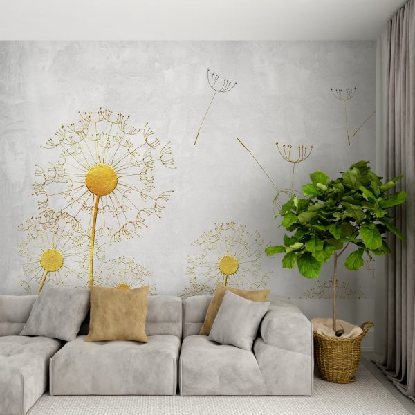 Foto murale Luleradhiqe të Verdha