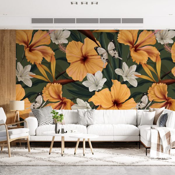 Foto murale Lule të verdha