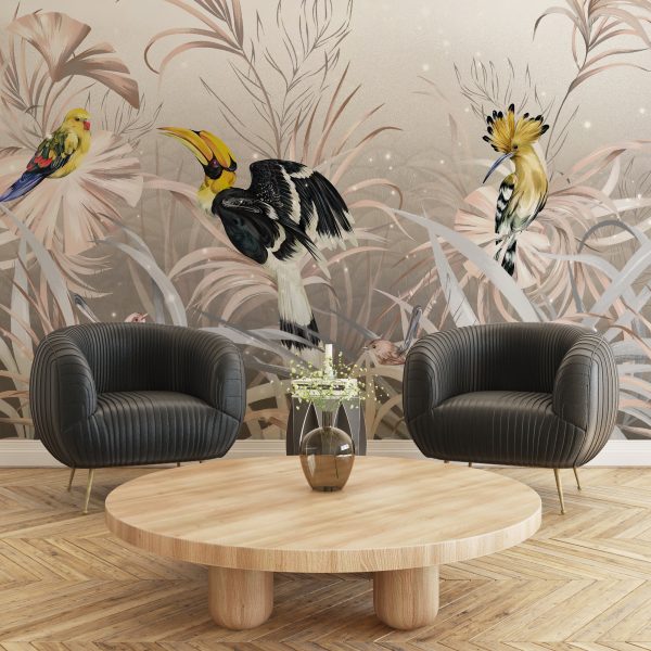 Foto murale Zogjtë e Verdhë