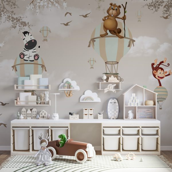 Foto murale Kafshët në fluturim