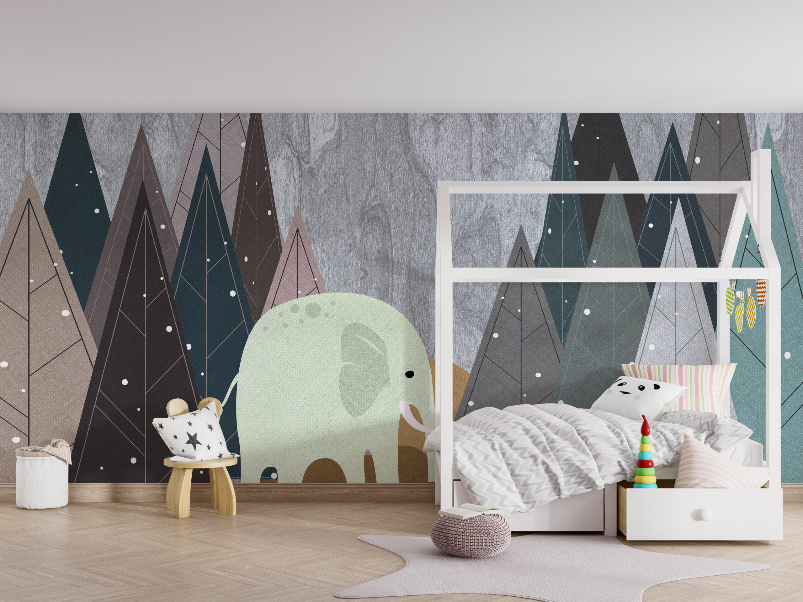 Foto murale Kafshë në Male