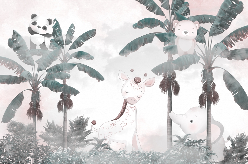 Fototapeta-Zwierzeta-i-Palmy_2253506781-1