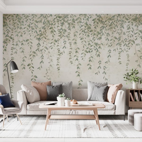 Foto murale Gjethe të Vogla të Varura