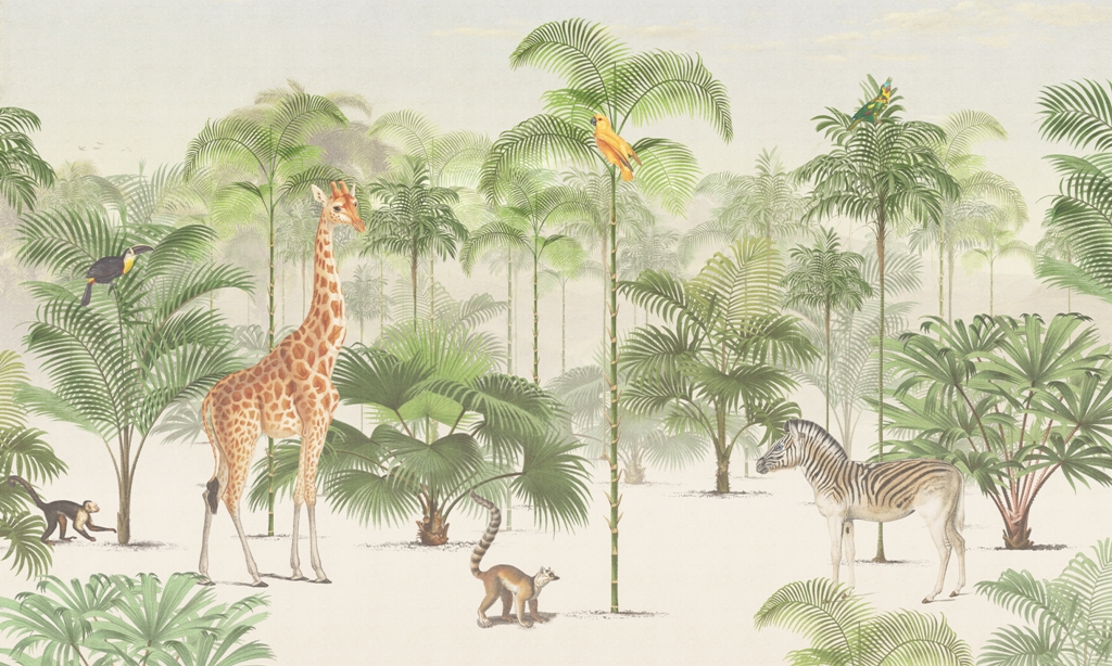 Fototapeta-Zyrafa-w-Zieleni_2256294587-1