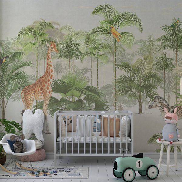 Foto murale Gjirafa në të Gjelbër