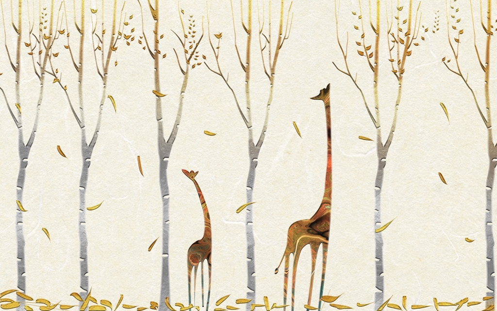 Fototapeta-Zyrafy-Wsrod-Drzew_2019165413-1