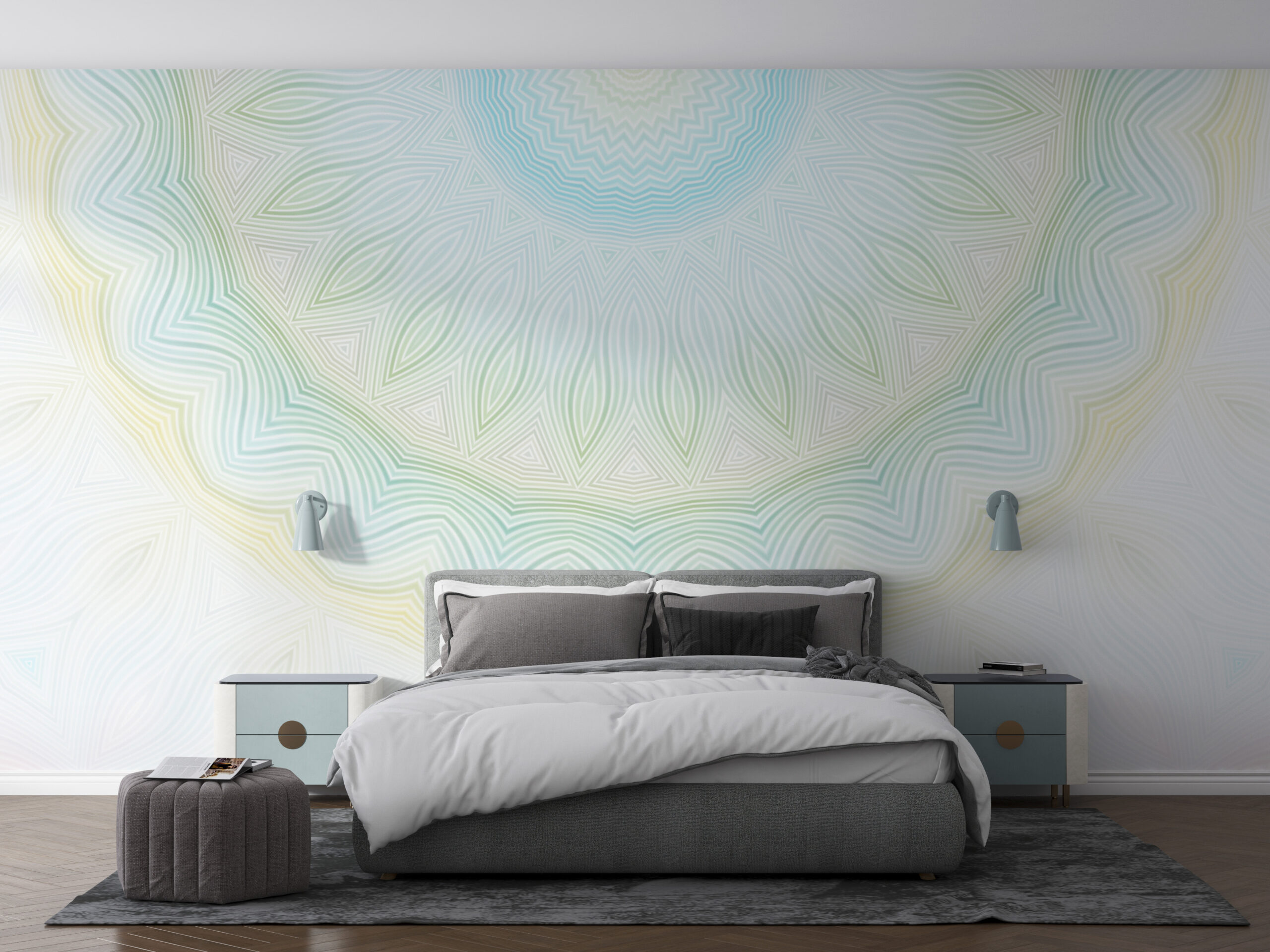 Foto murale Mandala e ndritshme