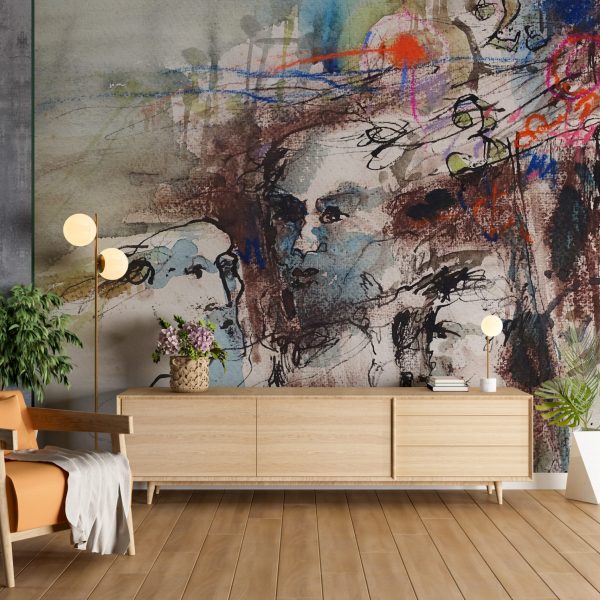 Foto murale Abstraksioni i Fytyrave