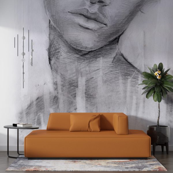 Foto murale Skicë Gruaje