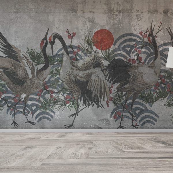 Foto murale Vinça në Perëndim të Diellit