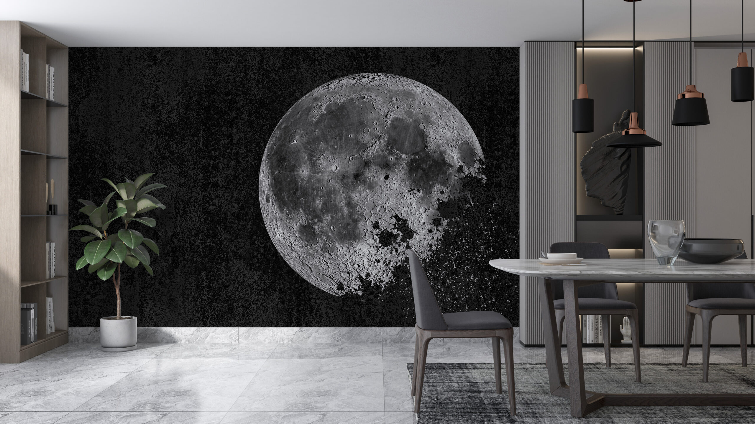 Foto murale Hëna e Zezë