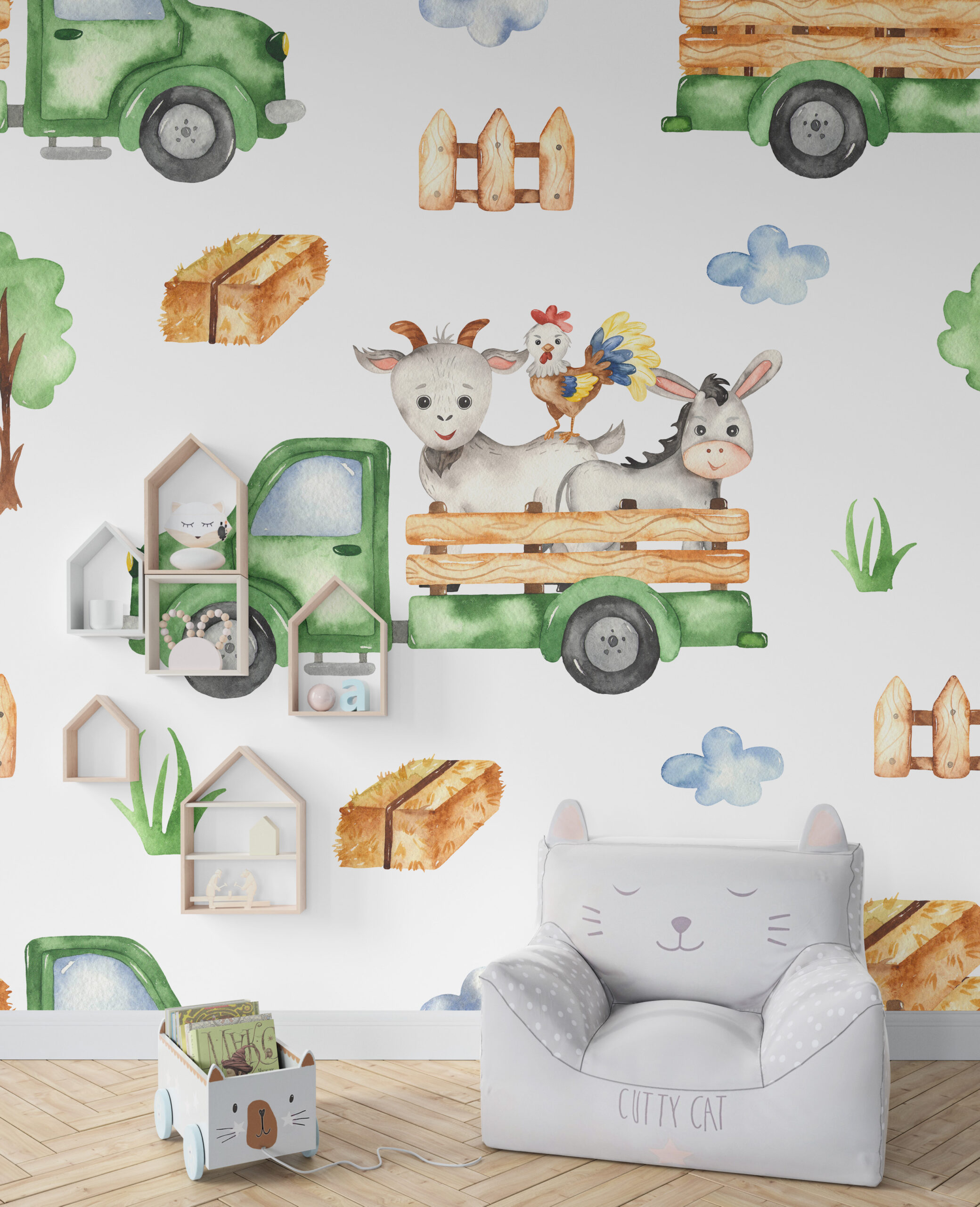 Foto murale Fermë e lumtur