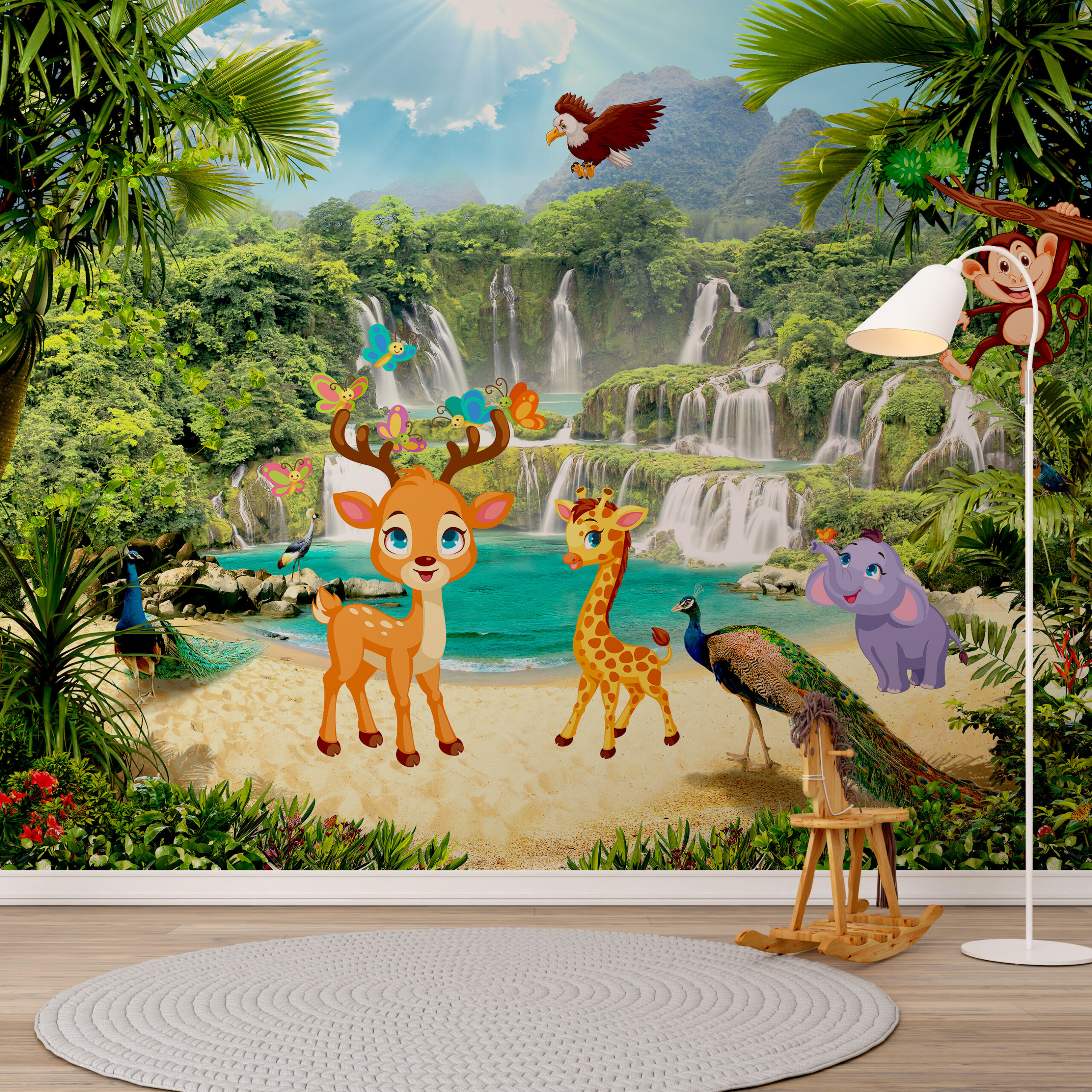 Foto murale Xhungël përrallore