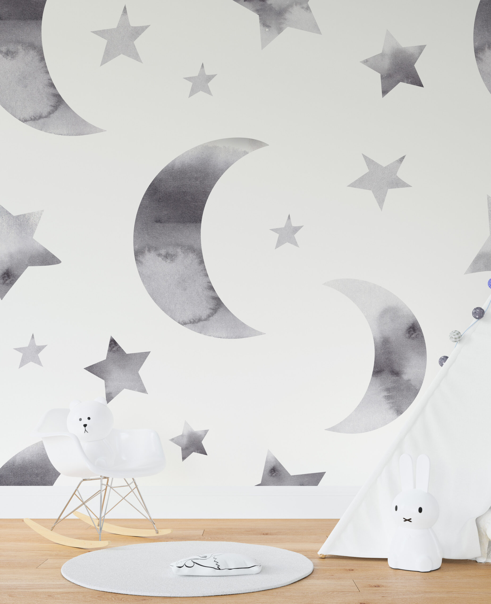 Foto murale Nata gri