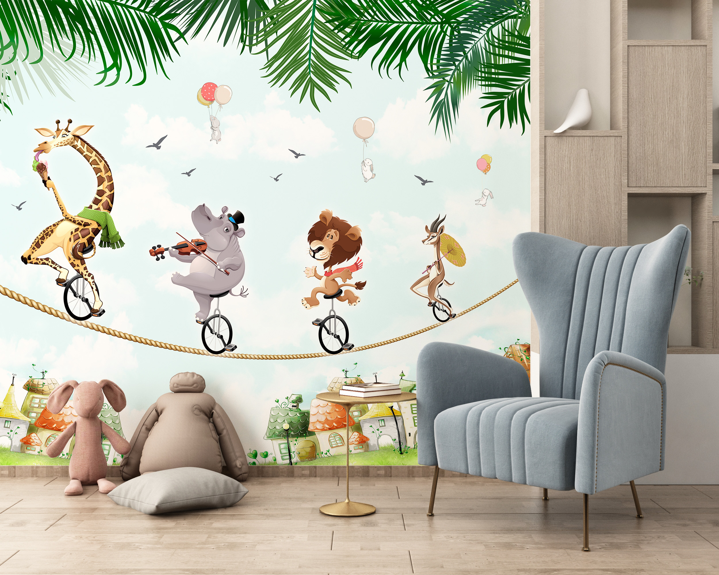 Foto murale Kopshti Zoologjik i Cirkut