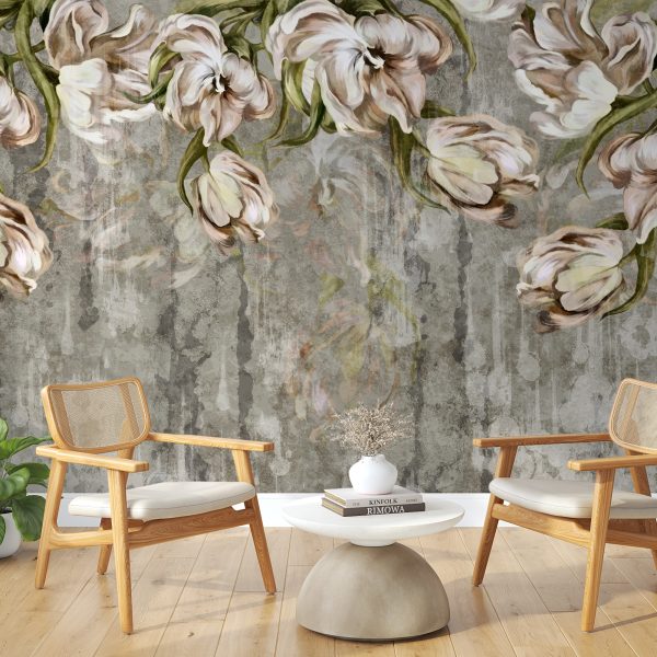 Foto murale Lule të varura në një sfond të errët