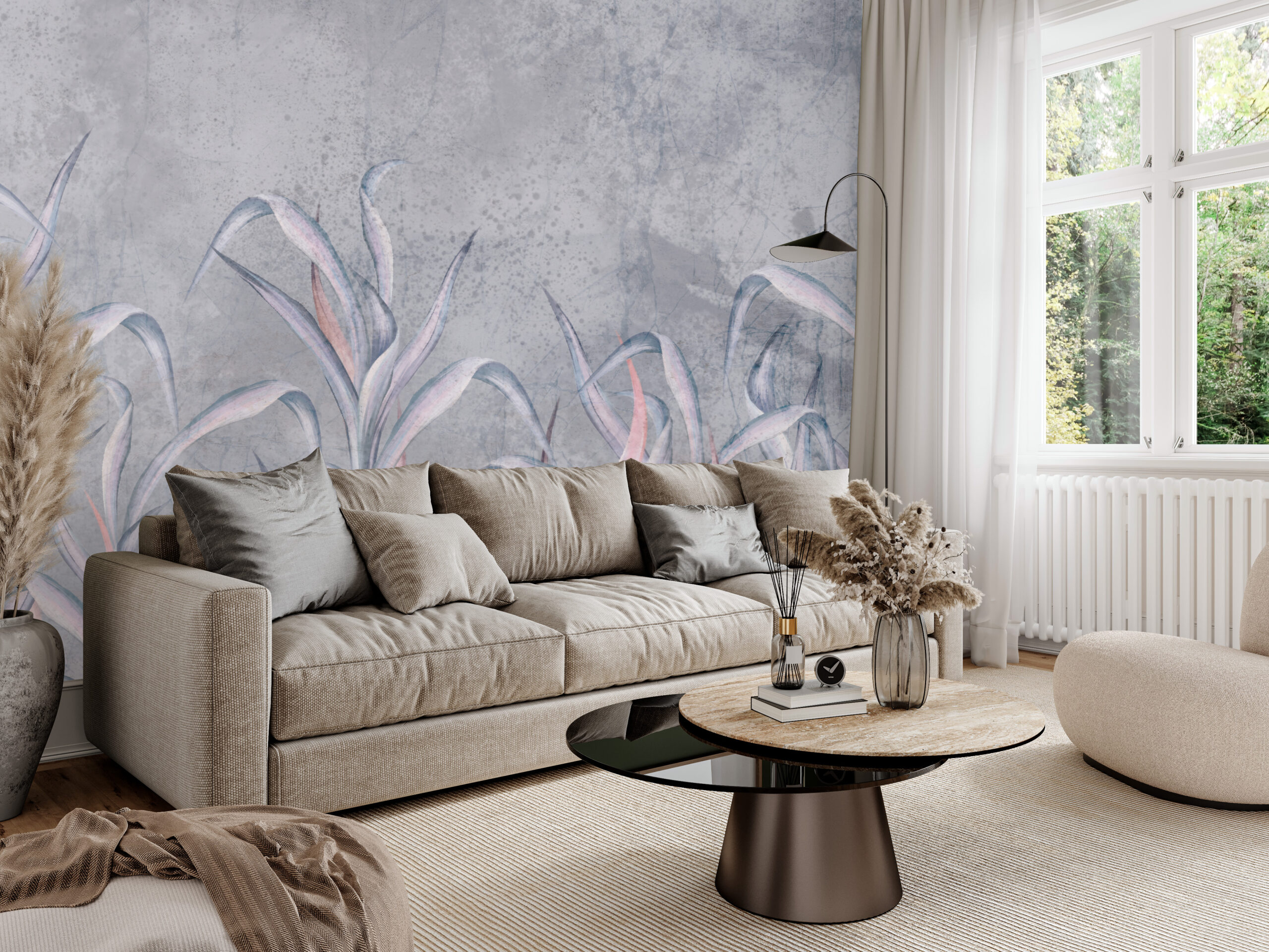 Foto murale Gjethe tropikale