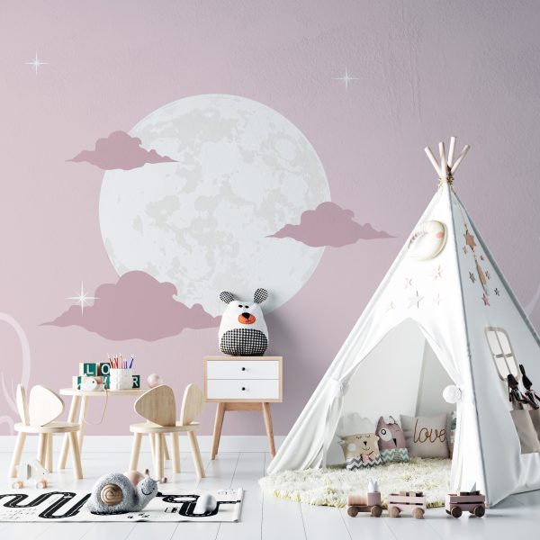 Foto murale Hëna Wonuanca të rozës